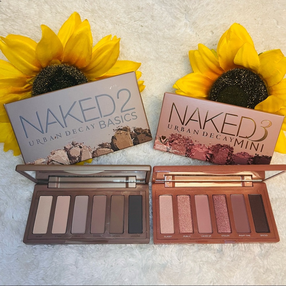 Urban Decay Naked3 & Naked2 Mini Palettes